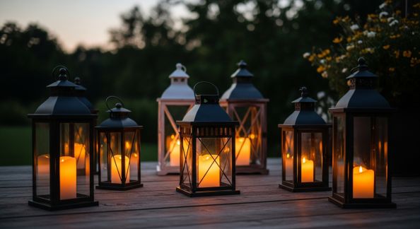 Jeux de Lumière : Lanternes pour Éclairer vos Soirées