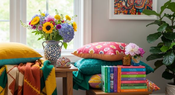 Des Astuces pour Apporter de la Couleur Sans Peinture