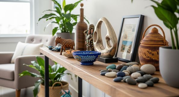 Mettre en Valeur vos Souvenirs de Voyage dans Votre Intérieur