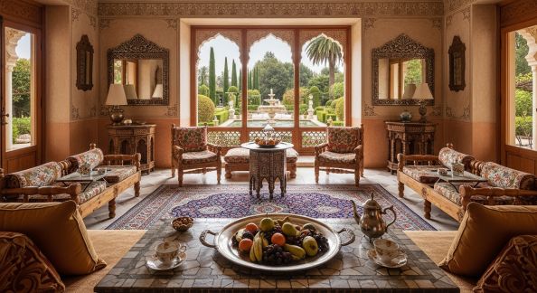 Rêve d’Orient : Un Style Persan pour une Maison Élégante