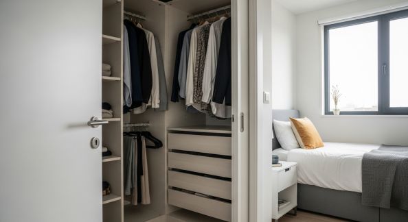 Aménager un Dressing dans sa Chambre avec Peu d'Espace