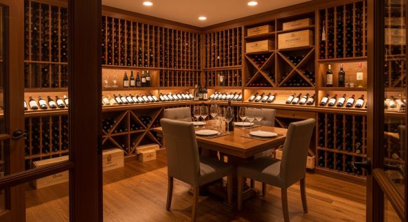 Idées pour un aménagement de cave à vin à domicile