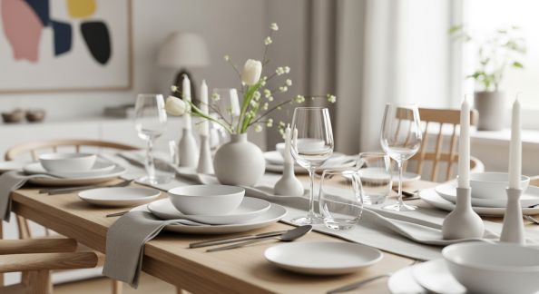 Design Scandinave et Art de la Table : Élégance et Simplicité