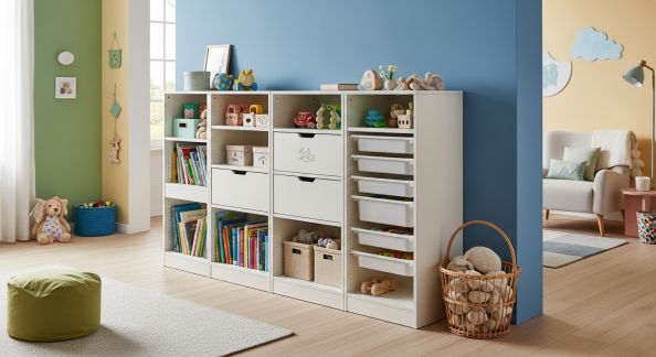 Les Solutions de Rangement pour une Chambre Enfant