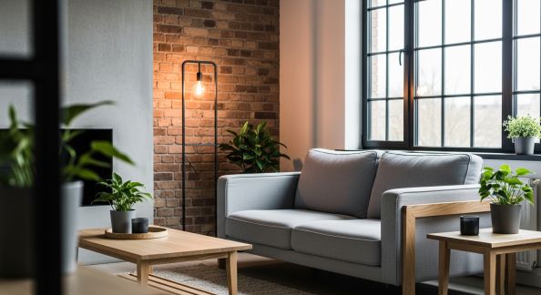 Mélangez le Style Scandinave avec des Éléments Industriels