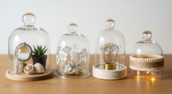 Cloches en Verre : Relooking d’Objets Détournés