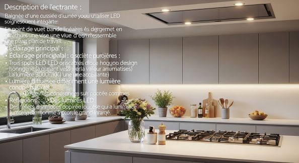 Installer un éclairage LED adapté : solutions pratiques pour une cuisine moderne