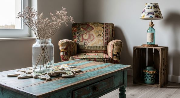 Upcycling : transformer ses meubles de salon pour une déco unique