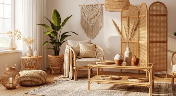 Les Incontournables du Mobilier en Rotin pour un Style Bohème