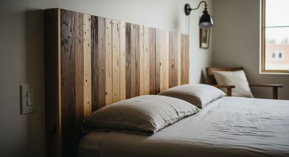 Fabriquer une Tête de Lit Originale avec du Bois de Récupération