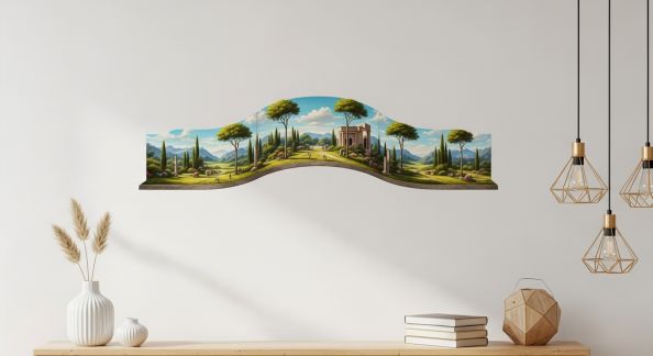 Papiers Peints Panoramiques : Cadre et Point Focal