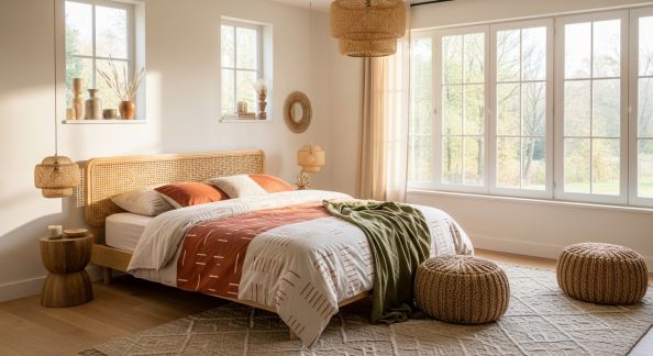 Inspiration : Chambre en Style Bohème Chic