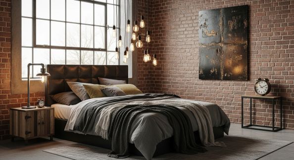 Principes de base pour une chambre au style industriel