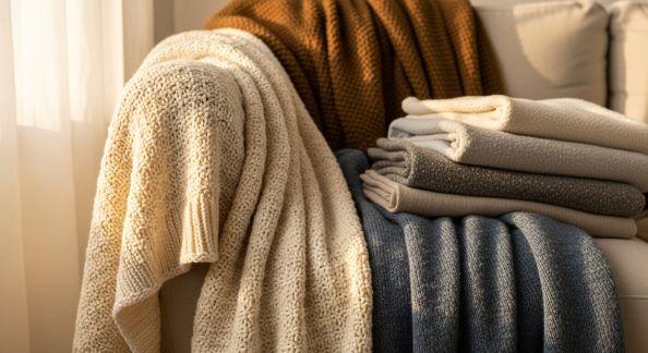 Plaids et Couvertures : Douceur et Chaleur