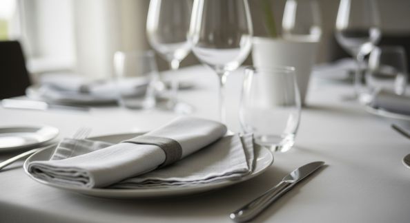 Serviettes de Table : L'Art de la Simplicité Élégante