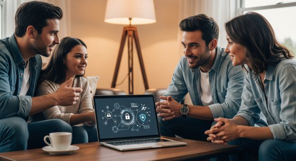 La cybersécurité expliquée aux familles connectées