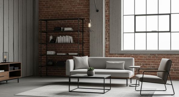 Le style industriel et le minimalisme : un mariage réussi