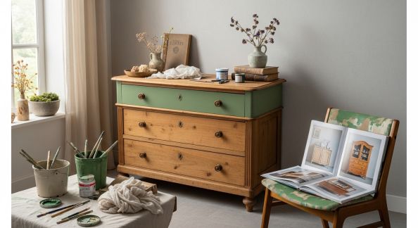 Peindre vos meubles pour un look vintage : techniques et conseils