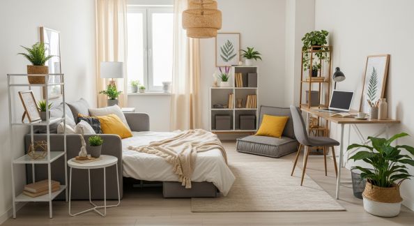 Idées pour transformer une chambre d’amis en espace polyvalent