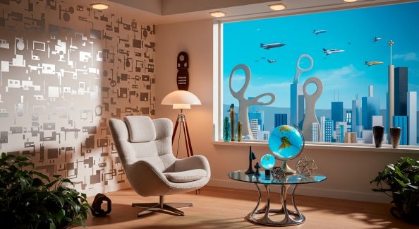 Rétro Futuriste : Un Look Avant-gardiste pour Votre Maison