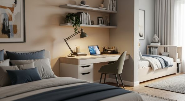 Comment Intégrer un Coin Bureau dans la Chambre