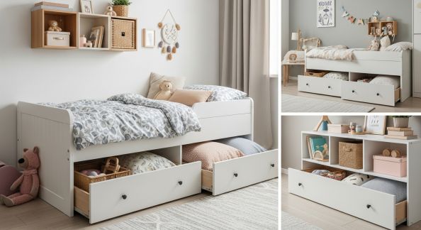 Rangements Astucieux pour une Chambre d'Enfant sans Encombrement