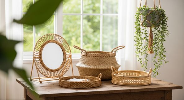 Accessoires en Rotin : Le Retour de la Nature